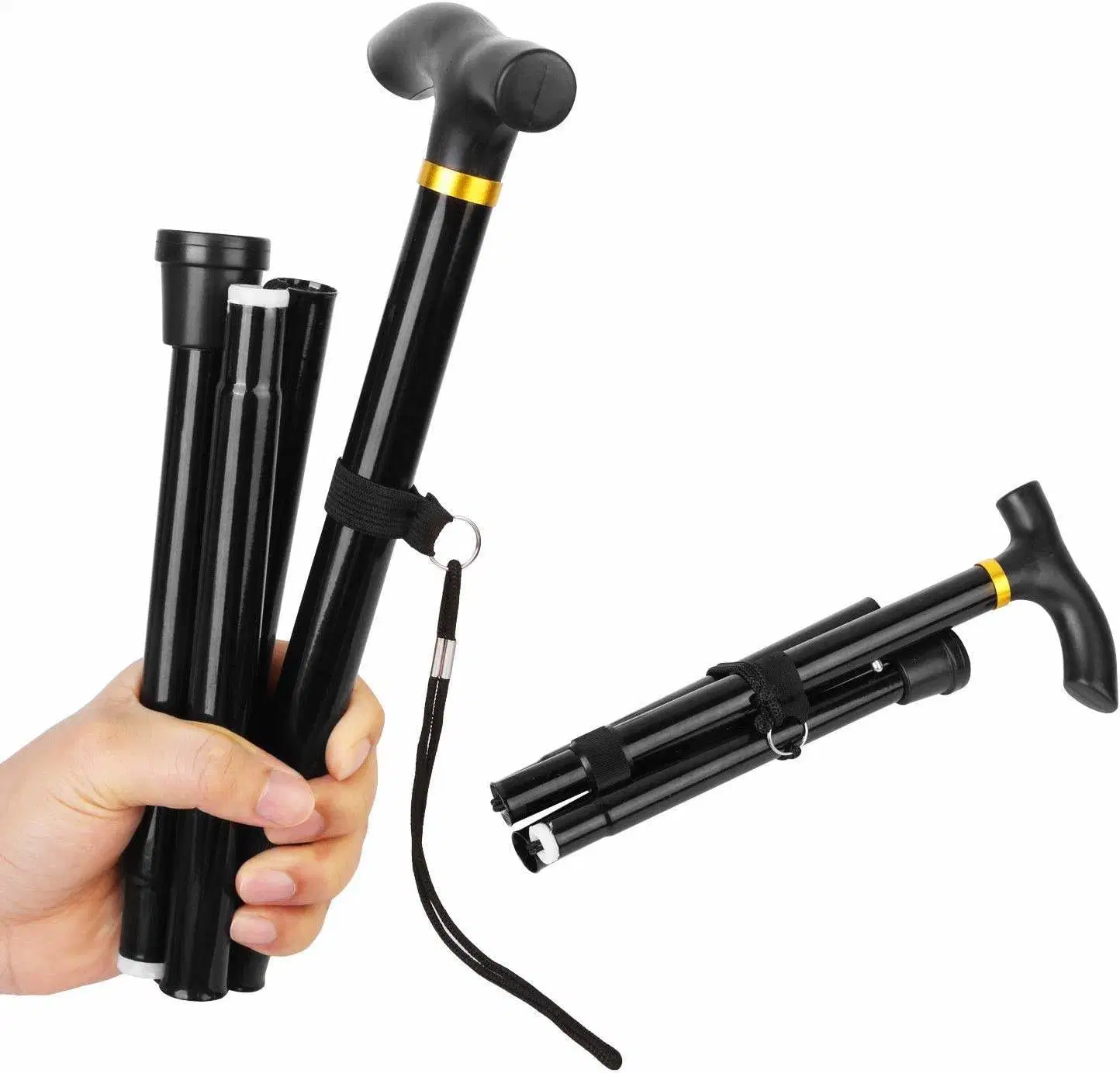 Aluminium Alloy RoHS Approved Brother Medical Jiangsu Elderly Walking Stick Cane