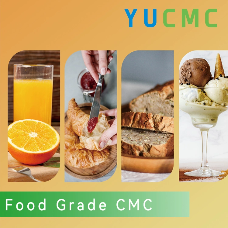 Yucmc карбоксиметилцеллюлоза натрия CMC Cellulose CMC LV пищевой категории CMC