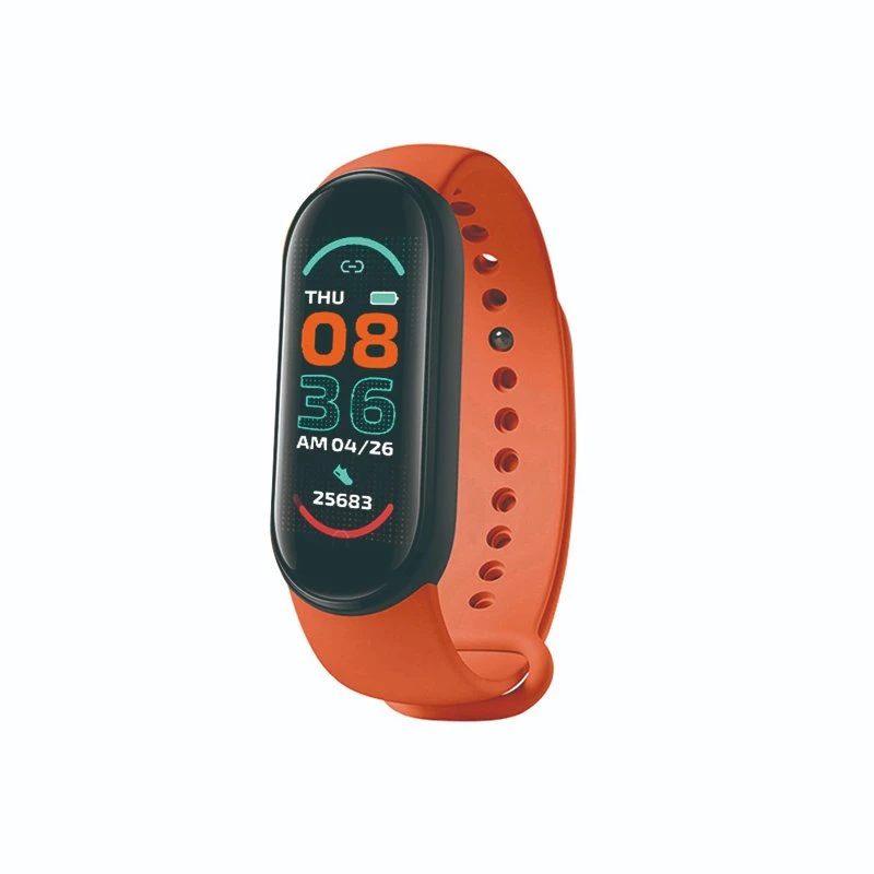 2023 correia inteligente de venda a quente Assista a à prova de água Relógio furtivo Pulseira de oferta M6 Smart Watch Fitness for Man Woman