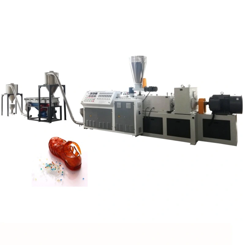 PVC Hot Pelletizing Machine Extrusion Production Line Plastic Pellet Recycling Machinery