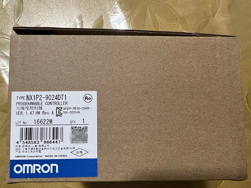 Nuevo controlador de automatización de máquinas serie Nx1p2 de PLC Omrom original Nx1p2-9024dt