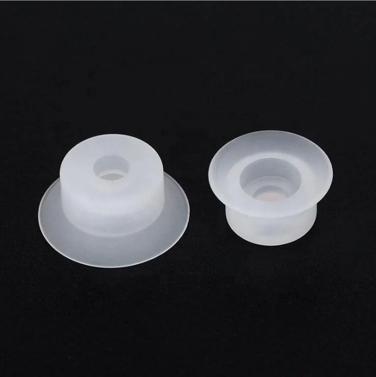 Custom Silicone Rubber Sucker, Suction Rubber Cup with 80 mm Base Diameter