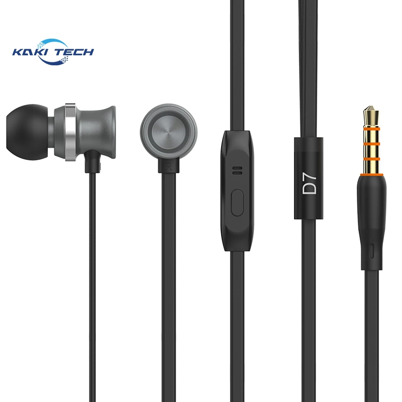 2021 Hot Sale Mobile Accessory Products High Quality Metal in-Ear Earphone with Mic