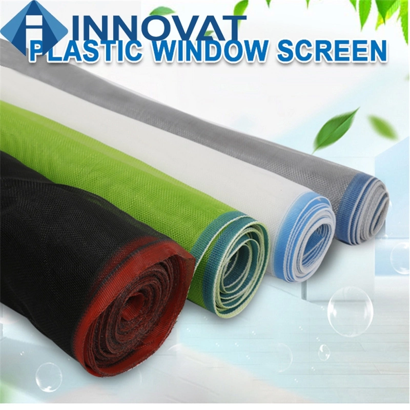 Plastic Type Woven Mosquito Screen Insect Screen Window Techo