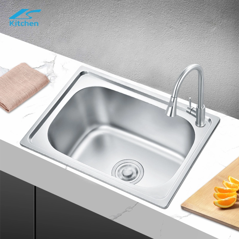 Wash Basin Stainless Steel Kitchen Water Sink Single Bowl Sink