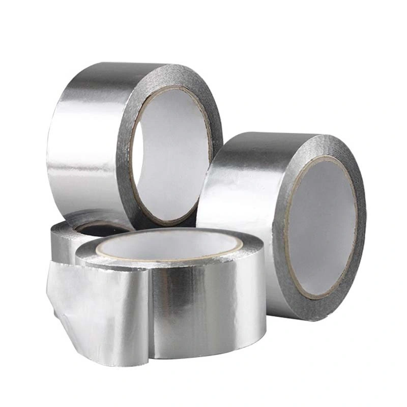 HVAC Acrylic 26u Duct Silver Aluminum Foil Without Paper Liner Tape