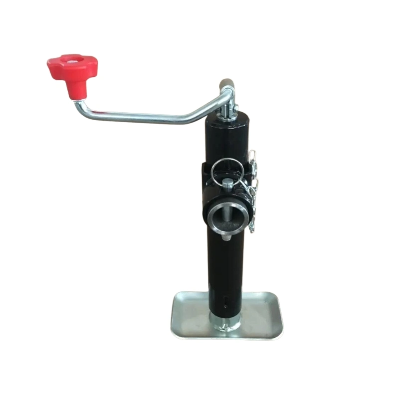 Top Wind Trailer Jack with Swivel Plate