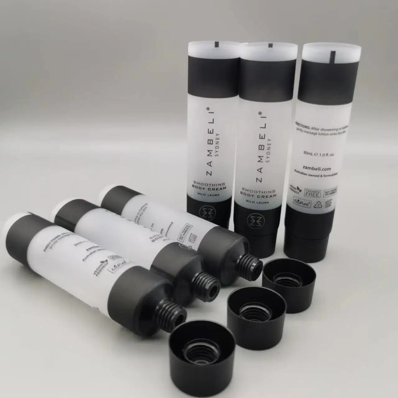 Shampoo Cosmetic Container Plastic Tube Packaging