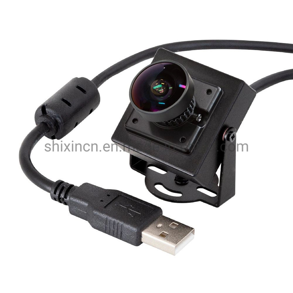 Caméra USB Full HD 1080P Mini Caméra avec boîtier en métal, prenant en charge différents objectifs FOV.