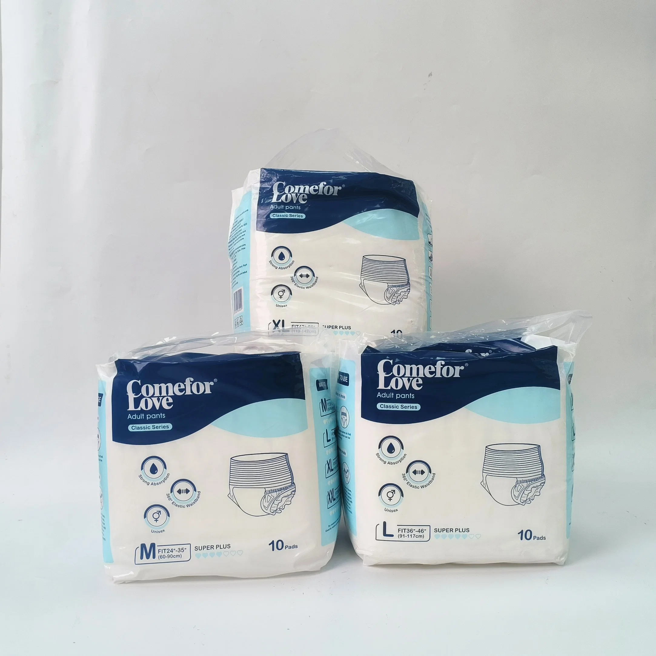 Personalização gratuita Medical pull up Hospital Cotton Diapers calças