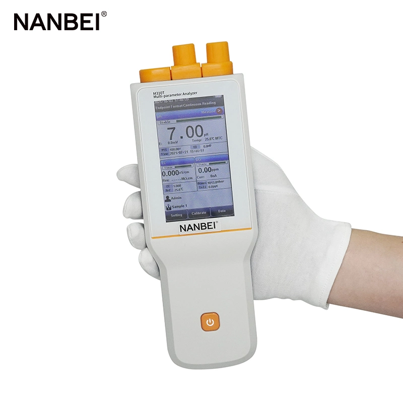 Sensitive Multi-Parameter Water Quality Monitor pH Meter with Good Performance