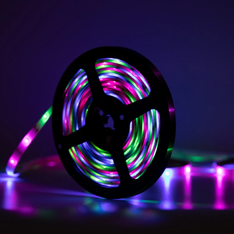 LED Neon 5m RGB Music Flexible LED-Streifen-Leuchte