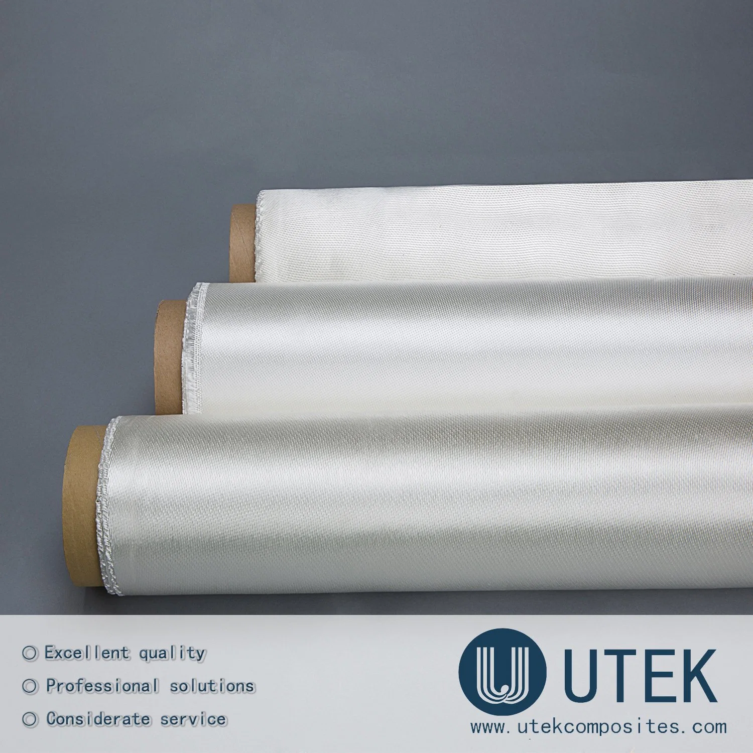 1250GSM Satin High Silica Fiberglass Cloth for Fire Protection