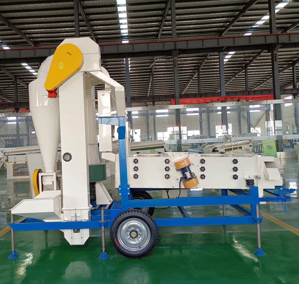 Grain Wheat Paddy Cowpea Bean Cleaning Machine Lentil Processing Seed Cleaner Grader