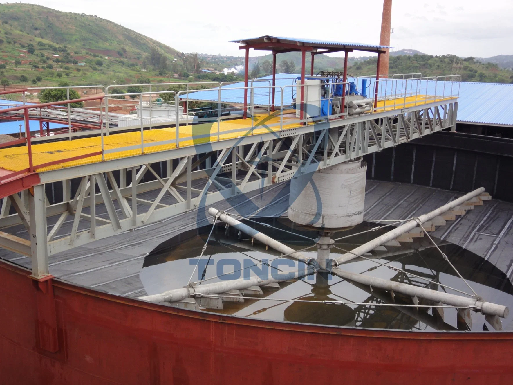 Mineral Ore Dressing High Efficiency Sludge Thickener in Mining Thickener Customized