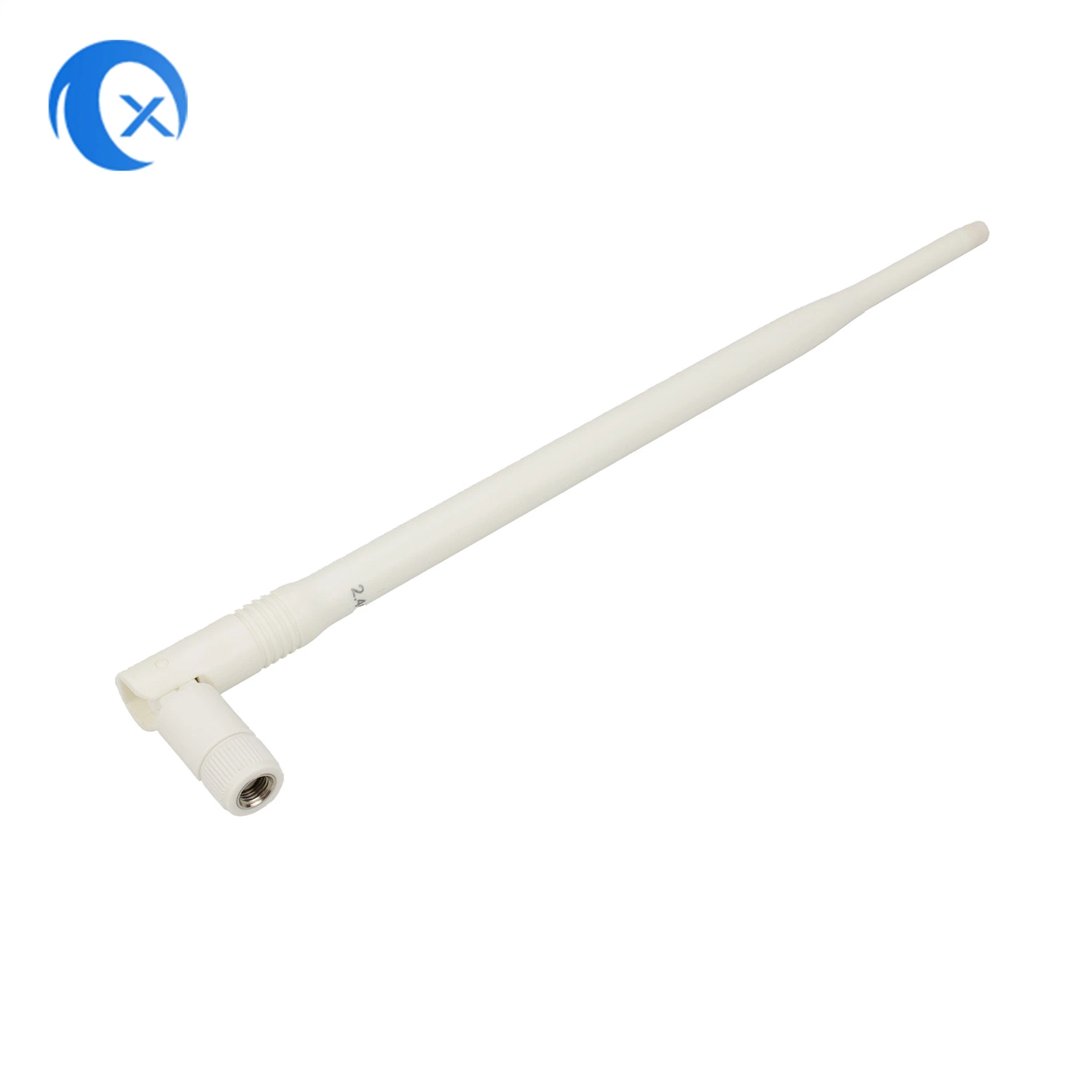 El pato de goma exterior 2.4G 7dBi omnidireccional de alta ganancia Ap router WiFi Antena con conector macho SMA RP articulada