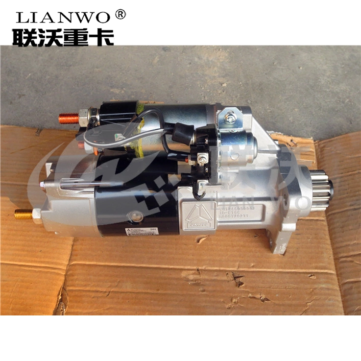 Sinotruk HOWO Truck Engine Parts Starter Motor Vg1246090002