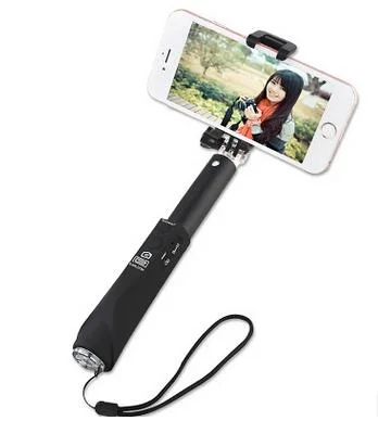 Mini Kids Promotional Cable Wired Monopod Selfie Stick