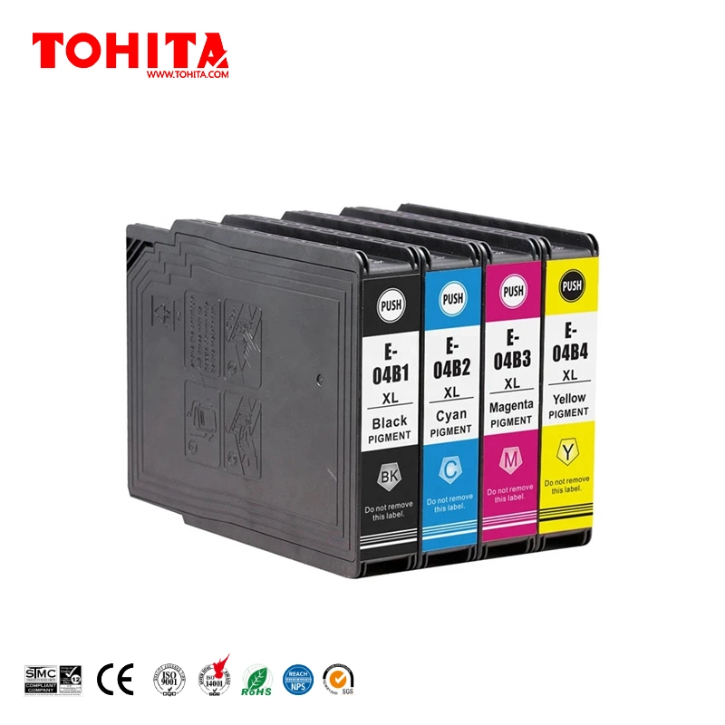 Ink Cartridge T04b1 T04b2 T04b3 T04b4 C13t04b140 C13t04b240 C13t04b340 C13t04b440 for Epson Wf-C8190 8690 8100 8190 Tohita