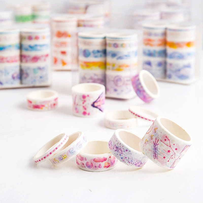 Conta de mão Super personalizado de ciclo longo DIY Washi Tape