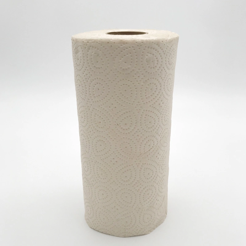 Custom Highly Absorbent Bamboo Paper Towels 2 Ply Kitchen Tissue Paper Roll