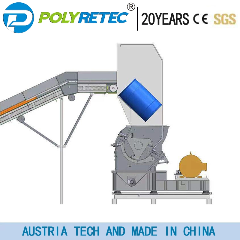 Full Automatic HDPE Bottle Recycling Plant with Hot Washer and Friction Washer in One