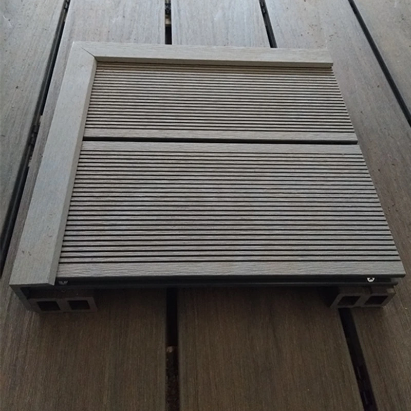 Hollow Natural Wood Plastic Composite Decking Flooring with Factory Price