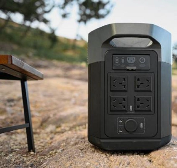 Banque d'alimentation &amp; Power Station Ecoflow Delta2 pour la maison d'alimentation de batterie portable et d'outdoor