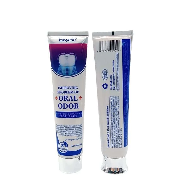 Tube de dentifrice en aluminium vide tube de dentifrice cosmétique emballage de tube