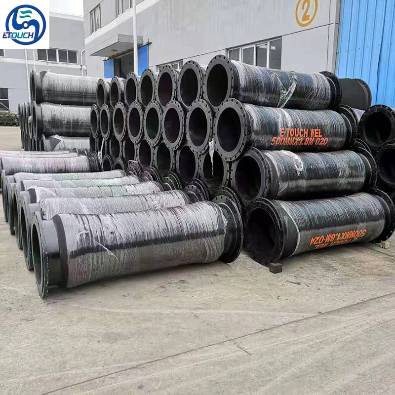 Wear Resistance Sand Mud Slurry Mining Dredging Hose Suction and Discharge Self Floating Flexible Rubber Dredging Hose