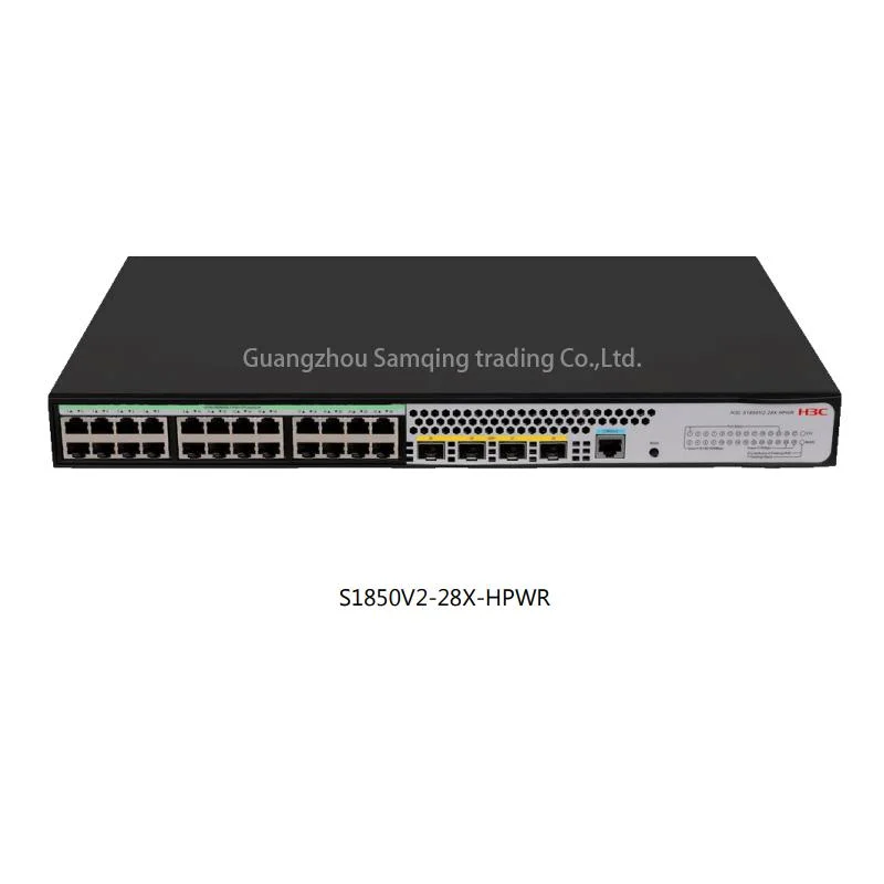 S1850V2-52X-Pwr Ethernet Network Switch Four 10g SFP Uplink 48 Ports H3c Soho Switch