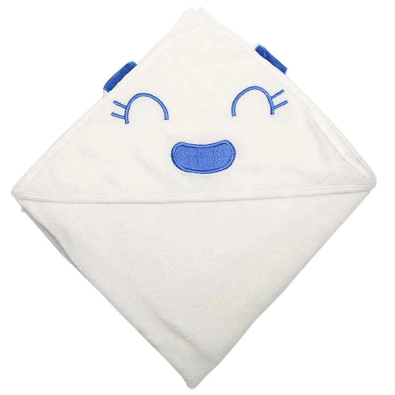 Nouveau style de conception de tête d'animaux 3D de commerce de gros phoque à capuchon serviettes serviette Unicorn Organic Baby