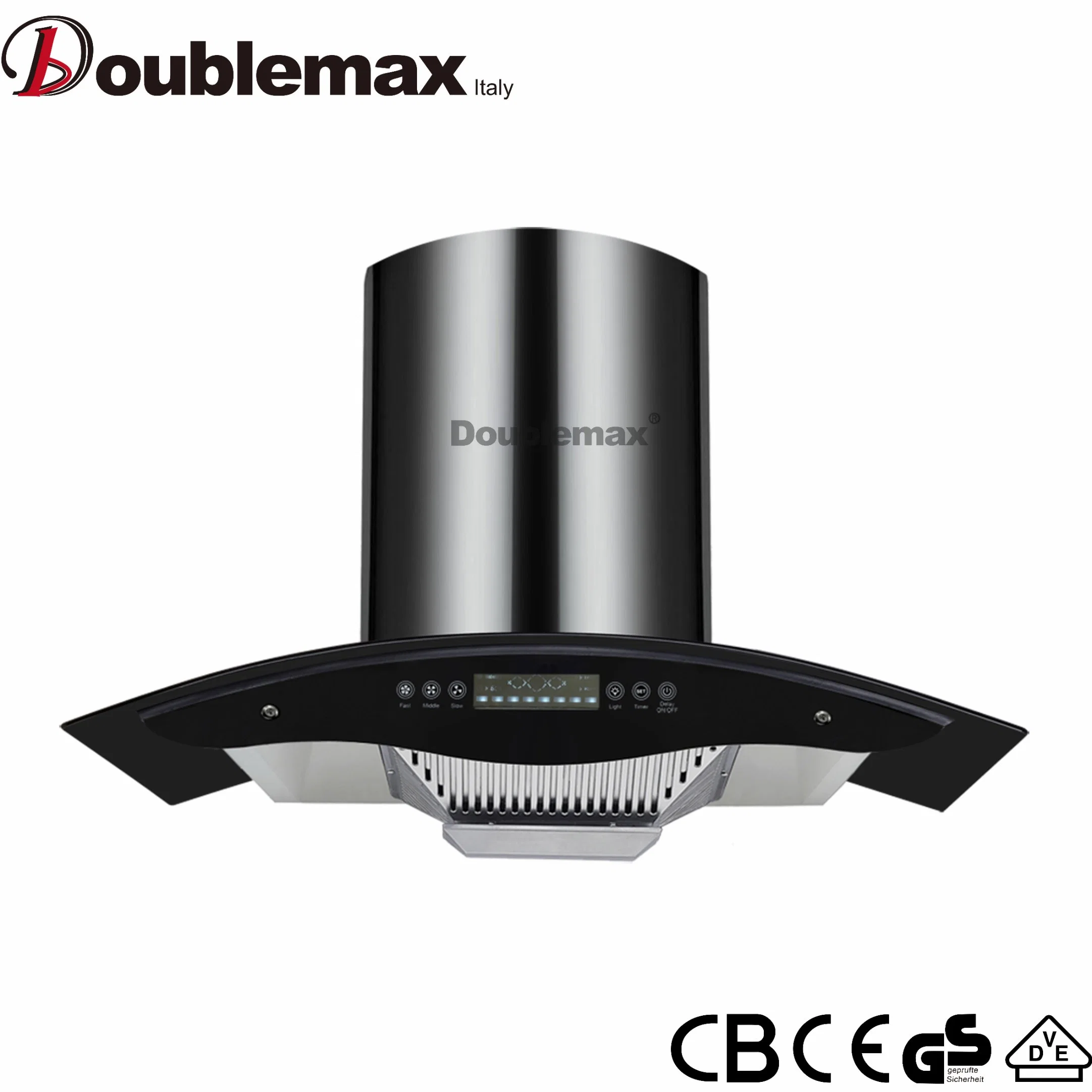 5mm Tempered Glass Cooking Range Hood