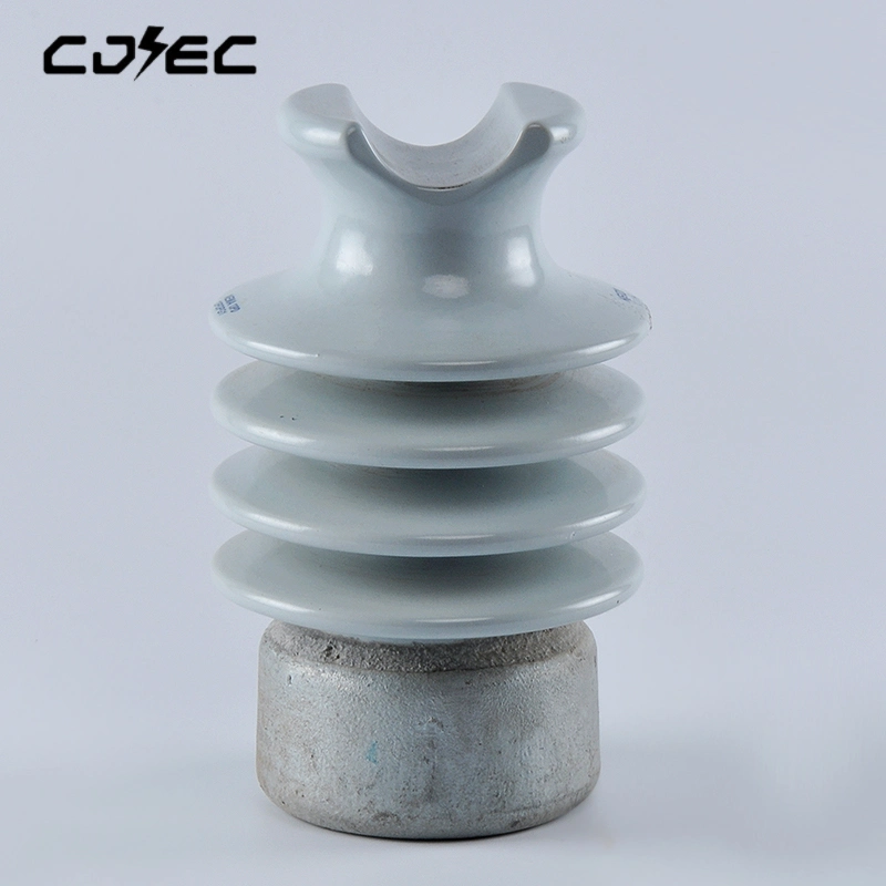 12.5kn 25kv 57-1 Porcelain Line Post Insulators for Transmission Lines