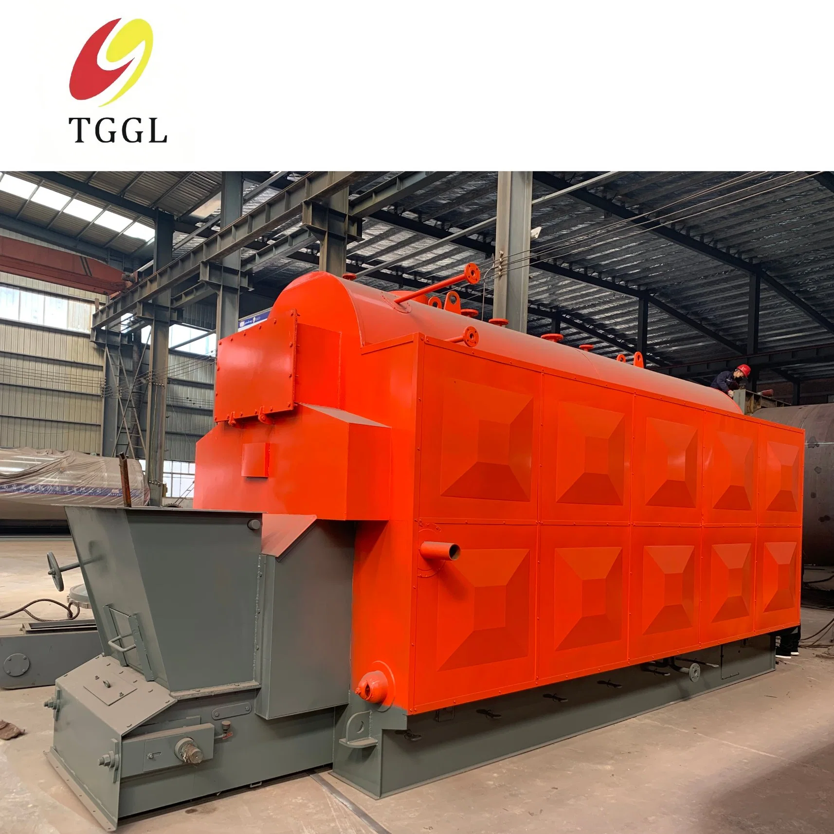 Enough Heating Power 10t/H Steam Coal Fired Boiler for Power Plants