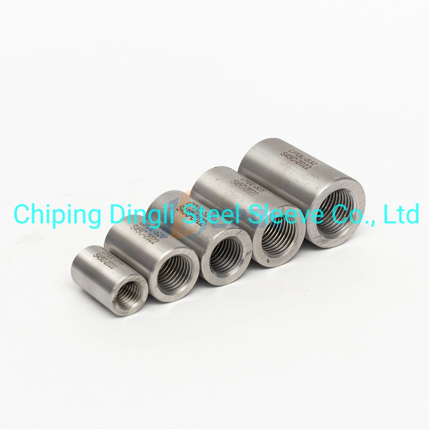 Type2 Reinforcing Steel Bar Mechanical Rebar Screw Threaded Splicing Connect Sleeve Couplers