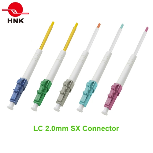 LC 0.9mm Simplex Sm mm Om3 Om4 Fiber Optic Connector