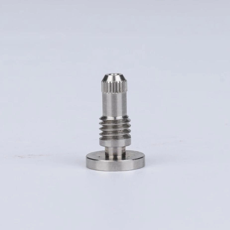 Customized CNC Machining Carbon Steel 45# Valve for Pneumatic Element Turning Parts