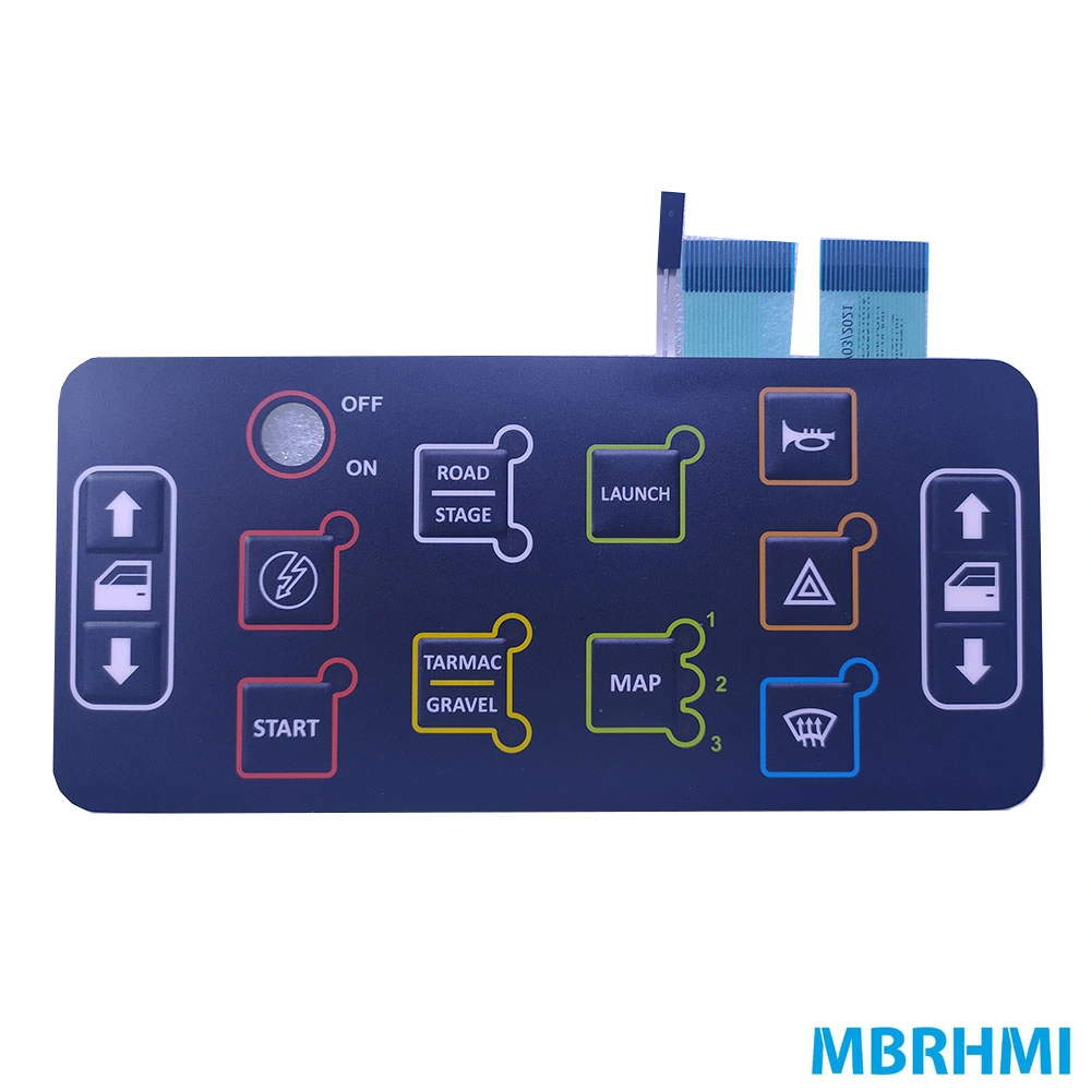 Custom Design PMMA Panel Membrane Swicth Keypad