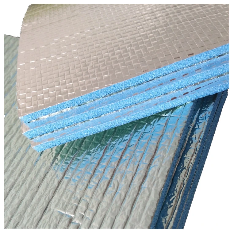 Chase Blue Pack OEM Polyurethane MPET Foams Insulation Material Foam Board Insulation Alu Foil Coated Xxpe Foam Thermal Insulation