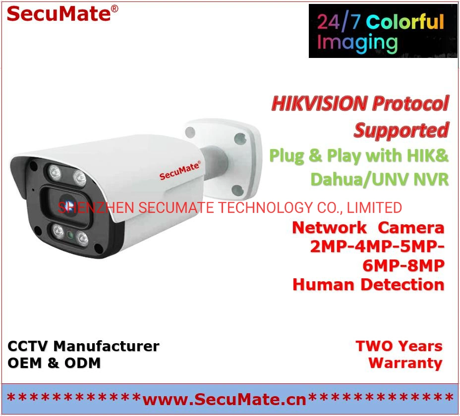 Secumate 2MP Security Ai Smart IP Camera with Human Detection Support People Counting CCTV IP Dome Camera Onvif P2p Poe