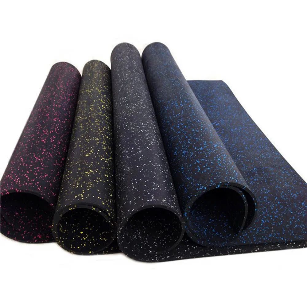 Colorful EPDM Roll Gym Rubber Floor Mat