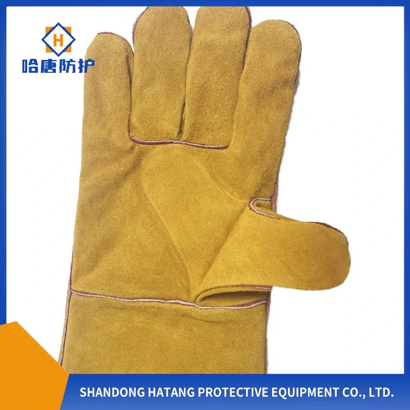 40cm Cowhide Split Leather Welding Work Glove