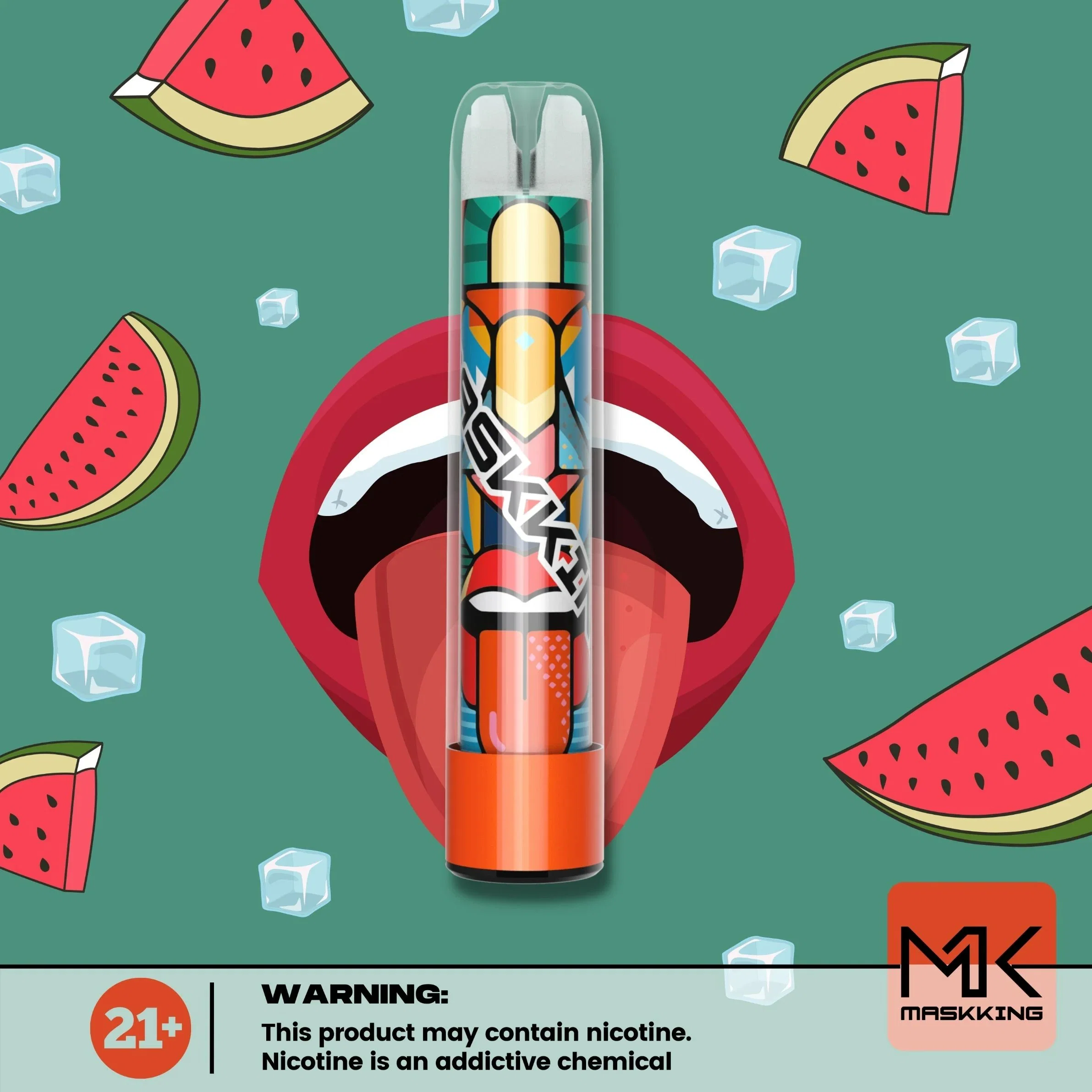 Wholesale/Supplier Disposable/Chargeable Vape Pen Magic Light Disposable/Chargeable E-Cig Maskking PRO Max 1500 Puff Vape