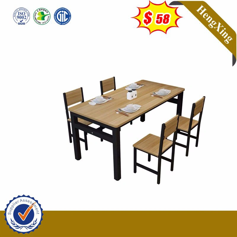 Simple Design Wooden School Dining Classroom Children Kids Baby Furniture