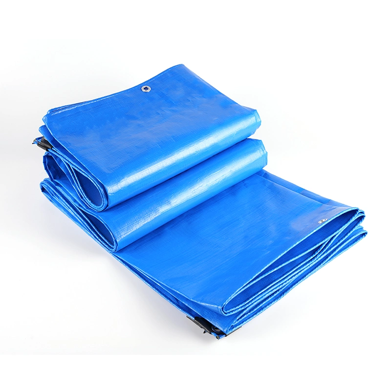 HDPE Laminated Plastic Woven Fabric Rain Prevent Tent Silver Sunproof Waterproof Fabric HDPE PE Tarpaulin Poly Tarp