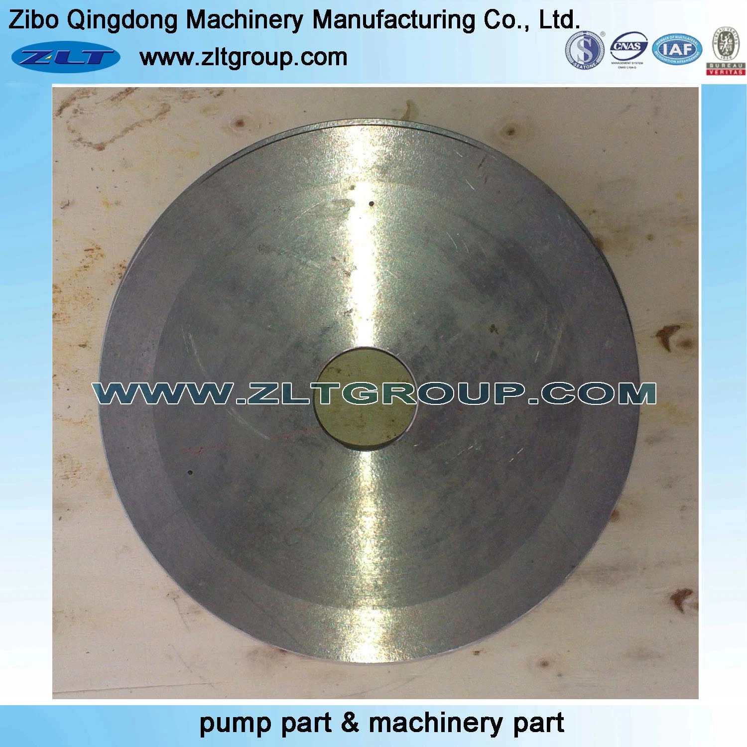 Sand Casting ANSI Chemical Centrifugal Pump Stuffing Box Cover in Titanium/Stainless Steel