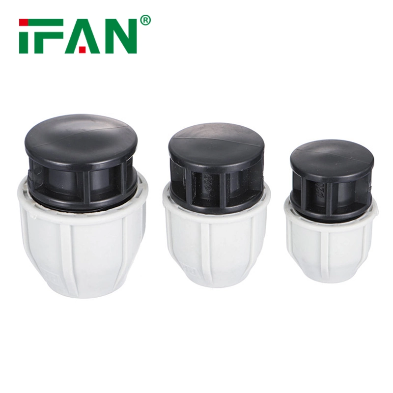 Ifan Agricultural Irrigation PP Plug HDPE Pipe Compression Fittings