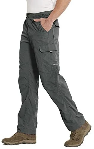 Men&prime; S Quick Dry Upf 50+ Outdoor Hiker Cargo Pants