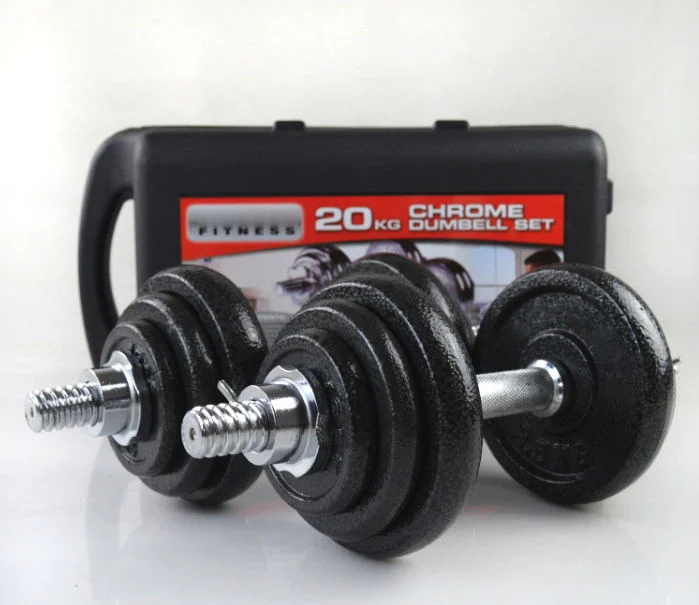 Hot Sale Home Use Bodybuilding Adjustable Dumbbell Set 15kg 20kg 30kg with Box